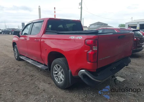 2019 Chevrolet Silverado 1500 Lt из США, поврежденный, VIN 1GCUYDED8KZ107633